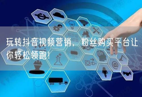 玩转抖音视频营销，粉丝购买平台让你轻松领跑！