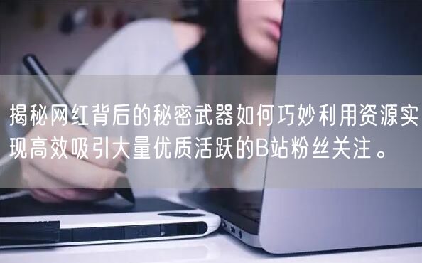 揭秘网红背后的秘密武器如何巧妙利用资源实现高效吸引大量优质活跃的B站粉丝关注。