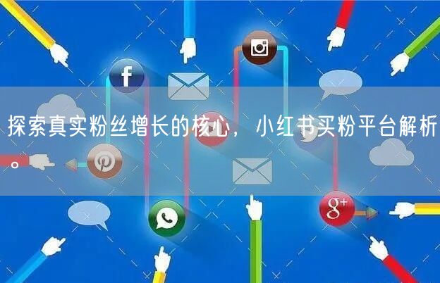 探索真实粉丝增长的核心,小红书买粉平台解析。